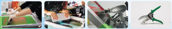 screen printing rubber blade usage